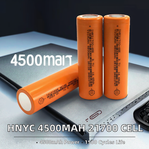 Personalização por atacado de fábrica: Bateria de lítio 21700, 3.7V, 4500mAh, grande capacidade, recarregável, bateria cilíndrica. - Product Image 4