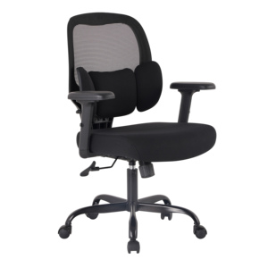 Silla <span class=keywords><strong>de</strong></span> Escritorio Ergonómica <span class=keywords><strong>de</strong></span> Diseño Nuevo <span class=keywords><strong>para</strong></span> Niños y <span class=keywords><strong>Adolescentes</strong></span>, Color Negro, <span class=keywords><strong>para</strong></span> Oficina en Casa, con 180 °   Soporte Lumbar Dinámico con Reposabrazos Ajustables - Product Image 1