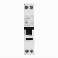 Disjoncteur A9 Interrupteur à air IC65N RCBO Unipolaire avec protection contre les fuites IDPNa IDPN Vigi 1P+N 10A
