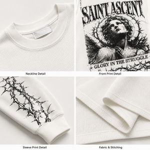 Bulk Custom Oversized Streetwear Acid Wash T-shirt 300GSM Heavy Cotton Vintage Graphic Tee Boxy Cropped Men T Shirt - Product Image 3