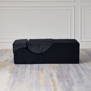 Divano Letto Multifunzionale a Forma di S Comprimibile per Hotel, Seduta Yoga per Coppie, Sedia Ondulata di Louis <span class=keywords><strong>Denny</strong></span> dal Design Moderno e Semplice - Product Image 6