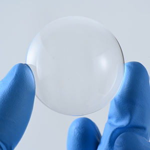 맞춤형 20mm 및 25mm 광학 이중 볼록 양면 볼록 레이저 확장 융합 석영 렌즈 OEM 지원 - Product Image 1