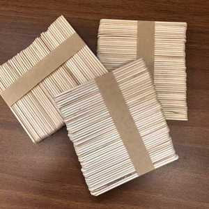 ไม้ไอศกรีมธรรมชาติสำหรับงาน DIY  ไม้ทำไอศกรีมปลอดสารพิษ ผิวเรียบเนียน สำหรับงานแฮนด์เมด - Product Image 5