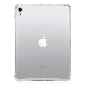 Custodia Ibrida Antiurto con Quattro Angoli Rinforzati in Acrilico Trasparente PC con Bordo in TPU per Apple <span class=keywords><strong>iPad</strong></span> <span class=keywords><strong>Air</strong></span> 4/5 <span class=keywords><strong>10.9</strong></span> - Product Image 2