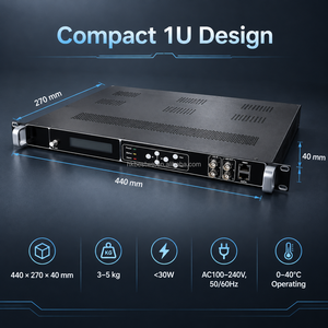 Sintonizador a Modulador Todo en Uno de 4, 8, 12, 16, 24 Canales, Entrada de Sintonizador DVB-S2, DVB-C, DVB-T, ISDB-T, Salida IP, ASI, RF, CATV, para Hoteles - Product Image 5