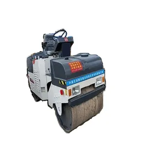 Sincerely selling used 2-ton small roller made in Xuzhou special equipment for airport construction ground compaction