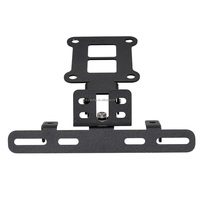 Support de plaque d'immatriculation à dégagement rapide sans outil JFGRACING pour Surron Light Bee, support arrière réglable pour moto, pièce de mise à niveau