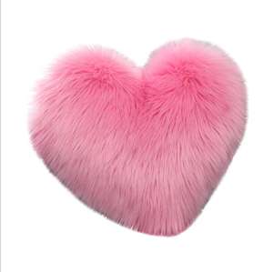 oversized heart pillow