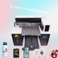 Printer UV Eizoulyn Commercial Cilyndrical Certificate Xp600 Head Flatbed Otomatis Terbaik Dunia Ukuran Kecil untuk Casing Ponsel Refine A2