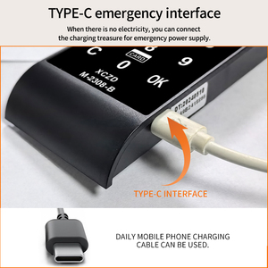 Armadietto elettronico con blocco intelligente con serratura digitale con blocco elettronico mobile da palestra popolare blocco digitale senza chiave - Product Image 3