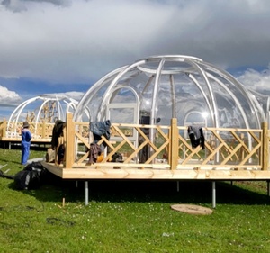 Domo Geodésico de Lujo con Aislamiento de Vidrio de 6 m, Carpa Glamping con Baño en Venta - Product Image 5