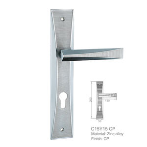 2020 חם מכירה אבץ הבציר הבציר הבציר הראשי למשוך את צלחת הדלת ידית כרום ידיות - Product Image 5