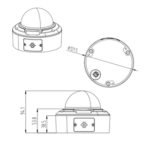 4K IP Cam Của Nhãn Hiệu Varifocal 2.8-12Mm Ống Kính 8MP Máy Ảnh IP Poe Kim Loại <span class=keywords><strong>Dome</strong></span> Cho Ngoài Trời Màu Tầm Nhìn Ban Đêm - Product Image 2