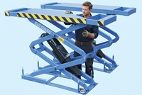 Lève-voiture hydraulique à ciseaux Tianhong GS40M 4.0T, capacité de levage supérieure à 72,8 pouces, équipement de réparation de garage, certifié CE