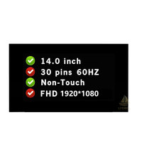 Pantalla LCD IPS TFT de 14.0 Pulgadas NE140FHM-N63 MNE001BA2-1, 30 Pines EDP FHD 1920x1080 Sin Táctil para 840 G7 G8