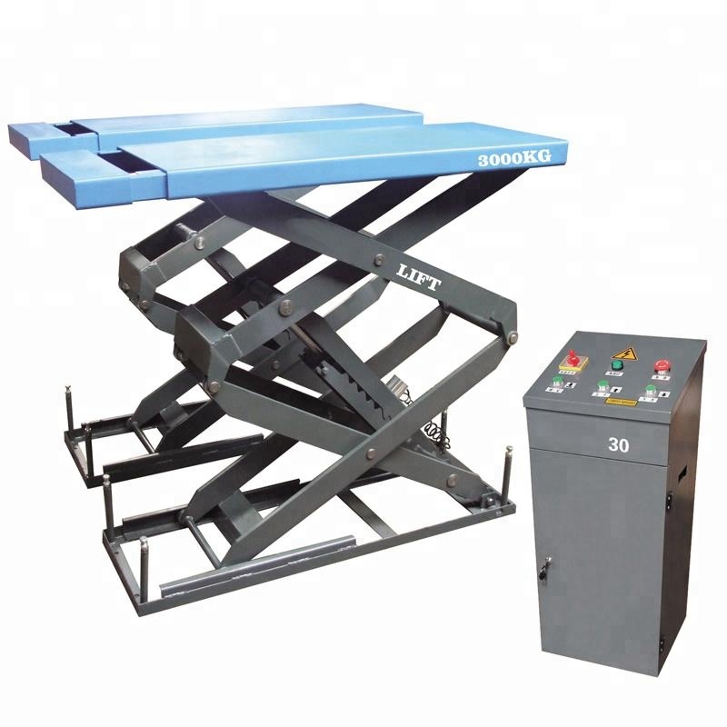 Новый дизайн автомобильный ножничный подъемник б/у 3000 кг