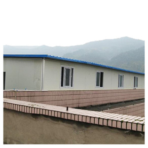 Casa de paneles sándwich con estructura de acero, rectangular, moderna, impermeable, garaje y cobertizo - Product Image 4