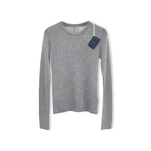 <span class=keywords><strong>เสื้อ</strong></span>สเวตเตอร์ไหม<span class=keywords><strong>พรม</strong></span>แขนยาวคอปก ผ้าขนแกะเมอริโนแท้ 100% สำหรับฤดูหนาว สีพื้น แบบเรียบง่าย สไตล์พูลโอเวอร์ - Product Image 5