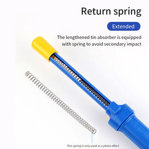 Dispositivo Manual de succión de <span class=keywords><strong>estaño</strong></span>, accesorios de soldador eléctrico, <span class=keywords><strong>bomba</strong></span> desoldadora - Product Image 4