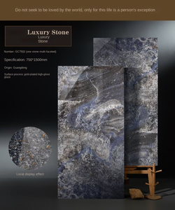 Elegantes <span class=keywords><strong>paneles</strong></span> de pared de <span class=keywords><strong>piedra</strong></span> de lujo 750x1500 baldosas modernas <span class=keywords><strong>para</strong></span> el hogar <span class=keywords><strong>para</strong></span> <span class=keywords><strong>Exterior</strong></span>/baño/Cocina/sala de estar/Villa <span class=keywords><strong>para</strong></span> exteriores - Product Image 1