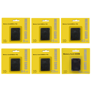 Accessori di gioco retrò Design moderno giochi scheda di memoria dati 8MB/16MB/32MB/64MB/128MB scheda di memoria per Playstation 2 PS2 - Product Image 3