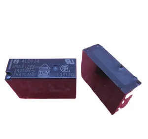 NEW 24V relay ALD124W ALD124 24VDC ALD124-24VDC ALD124W-24VDC 24V 24VDC 3A 250V 4PIN