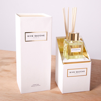 Boîte cadeau vide d'emballage de papier de diffuseur de roseau personnalisé pour la bouteille de diffuseur de roseau