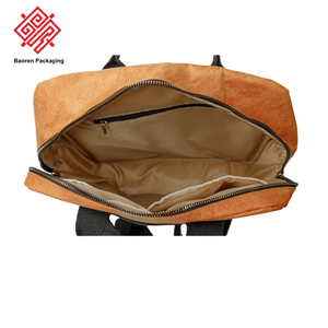 Mochila Escolar Baoren Impermeable y Lavable de Papel Kraft con Forro de Poliéster, Estilo Japonés, Unisex, Personalizable - Product Image 6