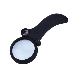 3 Len 5x 10x 20x ống kính cầm tay LOUPES gun-hình dạng kính lúp LED + UV kính lúp - Product Image 1