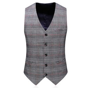 Trajes de Hombre de 3 Piezas, Traje a Cuadros con <span class=keywords><strong>Chaqueta</strong></span> de un Botón, <span class=keywords><strong>Vestido</strong></span> Formal para <span class=keywords><strong>Fiesta</strong></span>, Baile de Graduación, Trajes Casuales de Esmoquin - Product Image 3