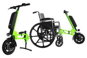 Remorque pour fauteuil roulant électrique, compatible avec les fauteuils roulants manuels et de loisirs, approuvée par l'UE - Product Image 5