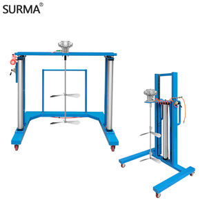SURMA 304 Cuchilla de agitador progresivo pulido espejo de acero inoxidable Mezclador neumático Impulsor Espiral Equipo de mezcla hacia abajo - Product Image 4