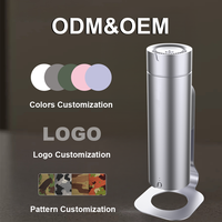 Diffuseur d'arômes sans fil mini sans eau 80 ml en aluminium, application WiFi française, 4000 mAh, fixation murale ou sur table, adapté aux animaux domestiques et aux enfants, design silencieux