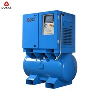 Compresseur d'air monophasé moteur électrique tout-en-un 220v compresseur d'air à vis monophasé sablage