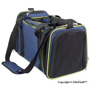 Sac de transport pour animaux de compagnie en toile filet portable simple de haute qualité, fabriqué en usine BSCI 2023, couleur personnalisée, pour chiens et chats. - Product Image 3