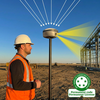 Récepteur GNSS RTK EFIX F8 haute précision avec IMU, équipement de topographie pour la construction et la mesure topographique