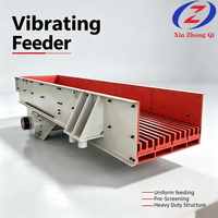 Machine de décharge vibrante pour trémie d'alimentation de pierre de carrière, entraînée par moteur électrique avec contrôle de vitesse variable, pour ligne d'alimentation de concasseur à mâchoires