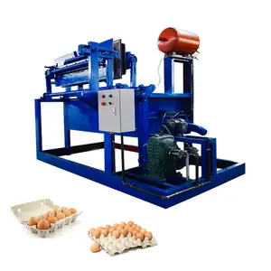 Home business machine chicken farm used paper small egg tray making machine