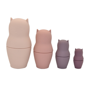 Muñeca anidada de gato, artesanía de regalo, nuevo diseño personalizado, Matryoshka rusa - Product Image 4