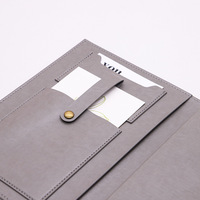 Organisateur en cuir multifonctionnel Compendium Travel Planners Notebooks case Stationery Gift Two Pocket A5 Portfolio Folders