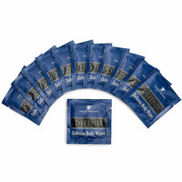 Lingettes déodorantes naturelles OEM, huile essentielle d'arbre à thé, emballage individuel, lingettes biodégradables
