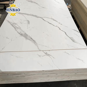 JINBAO 3mm <span class=keywords><strong>plaque</strong></span> de matière première expansée <span class=keywords><strong>forex</strong></span> panneau marbré pvc feuille rigide panneau de plafond marbre pvc panneau de mousse pour la cuisine - Product Image 3