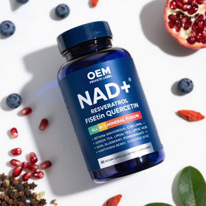 Tout en 1 Liposomal NAD + Resvératrol Quercétine Berbérine Fisetin Capsules Supplément NAD Capsules Supplément pour l'énergie cellulaire - Product Image 2