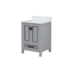 24inch Free Standing Modern High End <b>Bathroom</b> Vanity <b>with</b> Ceramic Basin and Water Resistant Features <b>bathroom</b> vanity - Product Image 3