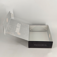 Caisse de transport réutilisable zéro déchet pour fruits de mer en plastique ondulé |   Boîte à poisson étanche pour viande et légumes, emballage recyclable