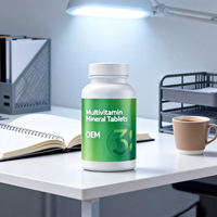 Comprimés multivitaminés et minéraux OEM ODM, formule équilibrée pour compléter les nutriments manquants et maintenir la vitalité quotidienne du corps
