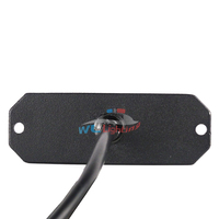 Luz de rejilla de montaje en superficie Led Universal, luz de advertencia lateral de coche para camiones de remolque, lámpara de baliza, luz estroboscópica de rejilla de coche
