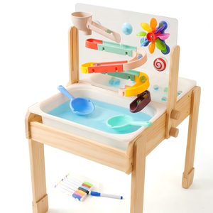 <span class=keywords><strong>Table</strong></span> sensorielle en bois écologique ANKKE pour tout-petits - Durable, facile à assembler, multifonctionnelle, cadeau <span class=keywords><strong>d</strong></span>'activités à domicile pour enfants - Product Image 4
