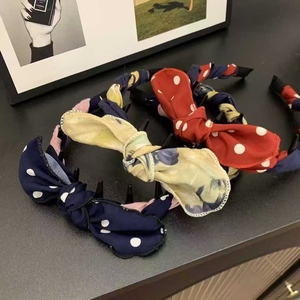 Multiple Models Hot Selling Popular Niche Design Exquisite Cute <b>Sweet</b> Bowknot Hairband Vintage Women's Hairbands Fashion Jewelry - Product Image 2