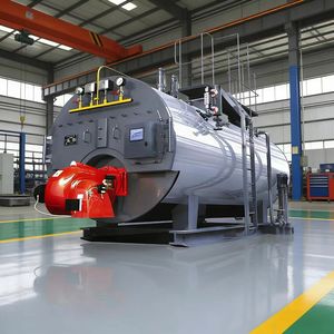 <span class=keywords><strong>Chaudière</strong></span> à vapeur industrielle horizontale à circulation naturelle 4t/h, au <span class=keywords><strong>gaz</strong></span> ou au mazout, 2,8 MW, brûleur à faible teneur en NOx, automatique pour chauffage central - Product Image 3
